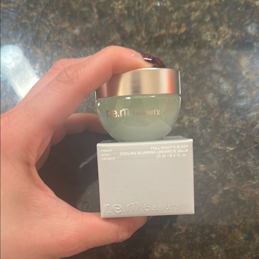 r.e.m. beauty Full Night’s Sleep Cooling Blurring Undereye Balm 0.5 fl oz New